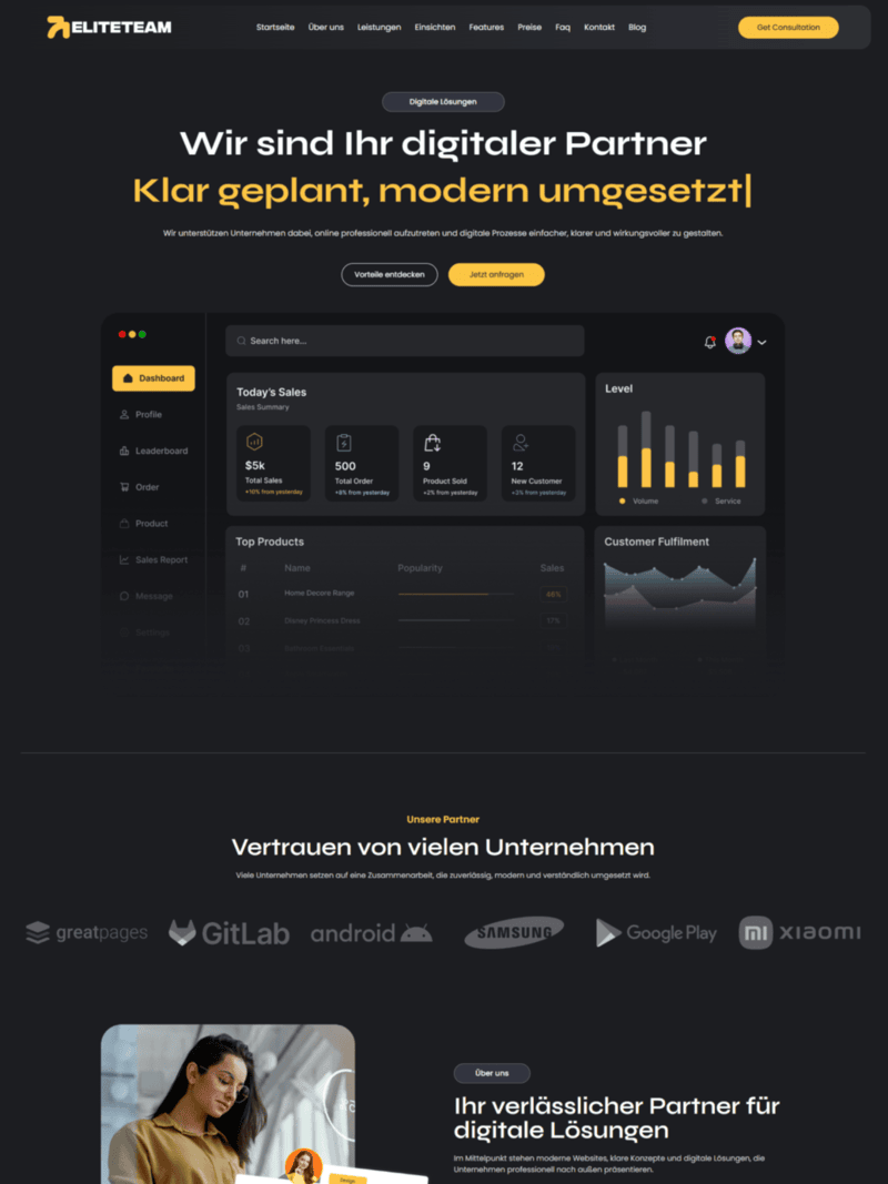 Image gallery marquee